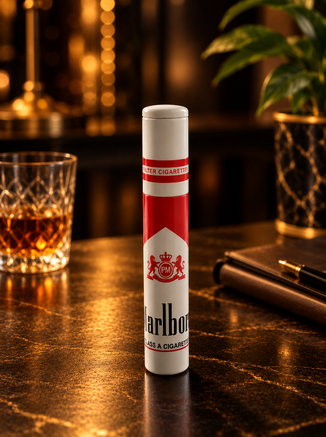 Marble White Lighter