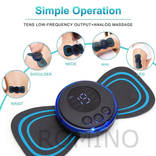 Pulse Ease Wireless Massager (Pain Relief & Relaxation)