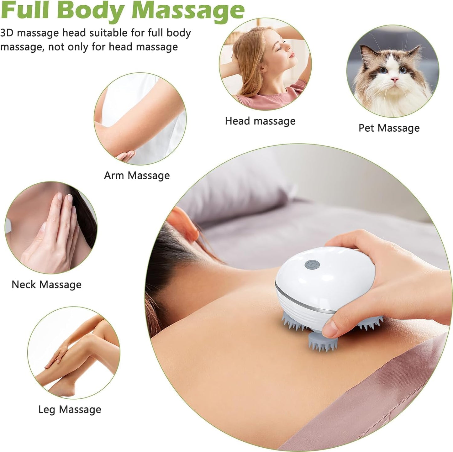 Scalp Ease Massager (Hair Growth & Stress Relief)