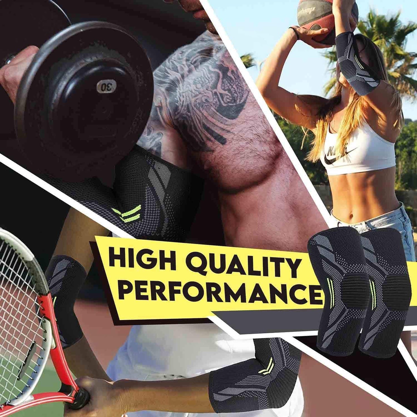 Flex Pro Elbow Support (Pain Relief + Gym Performance)