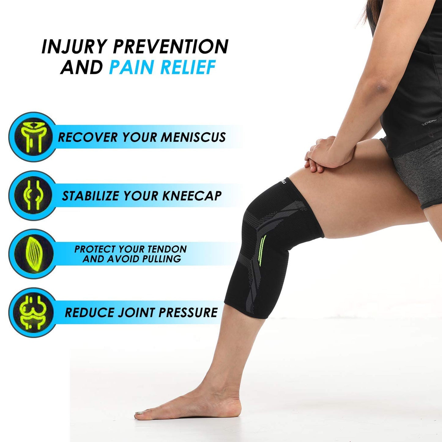 Flex Pro Knee Support (Compression & Pain Relief)