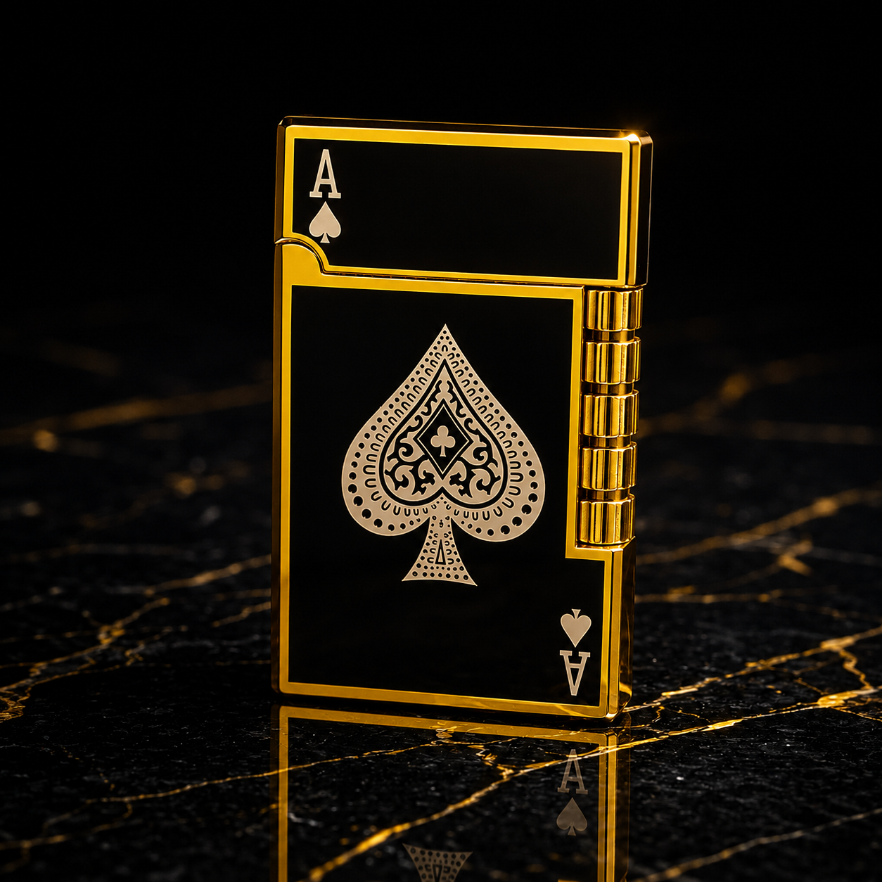 Ace of Spades inspired collectible lighter