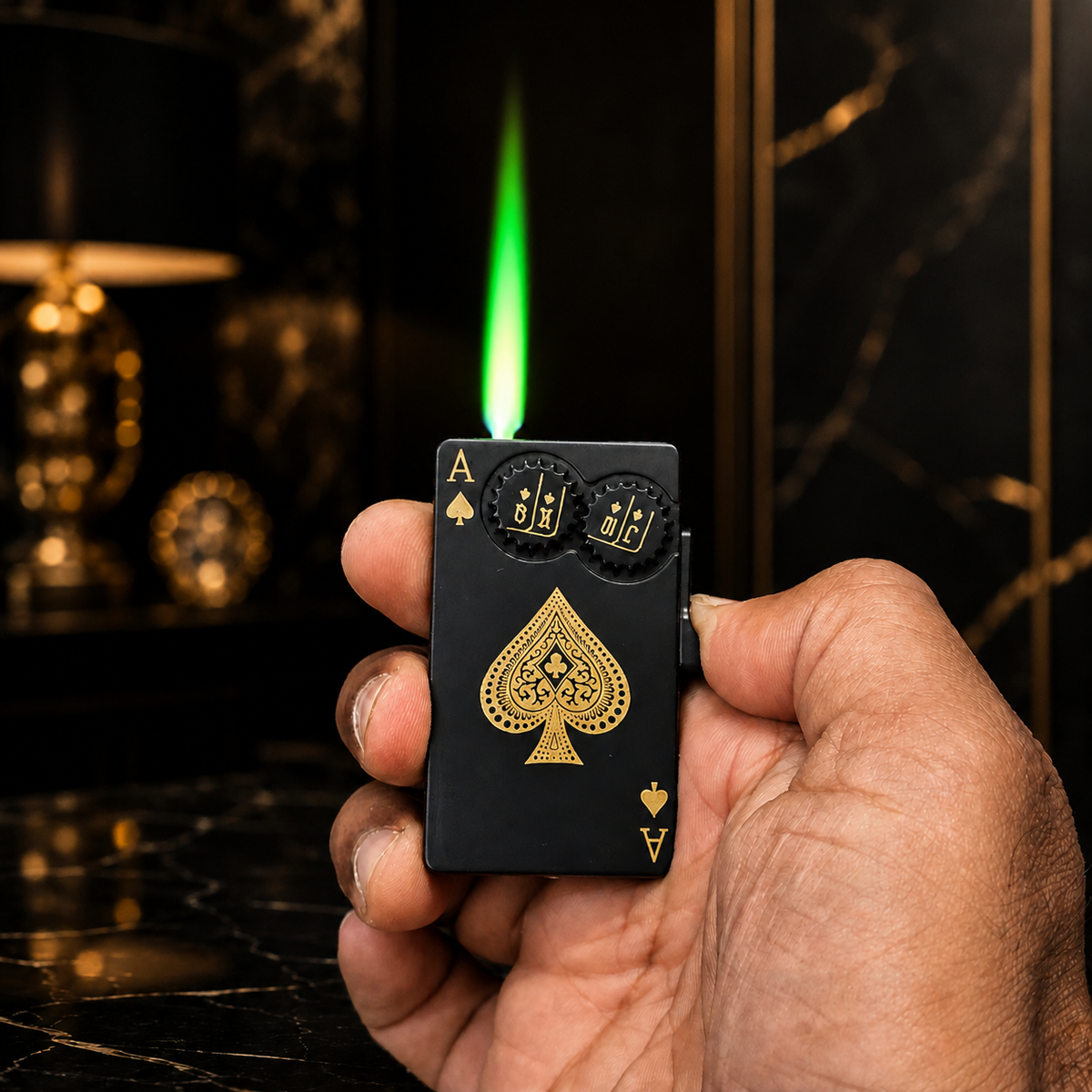 Royal Spade Gear Lighter
