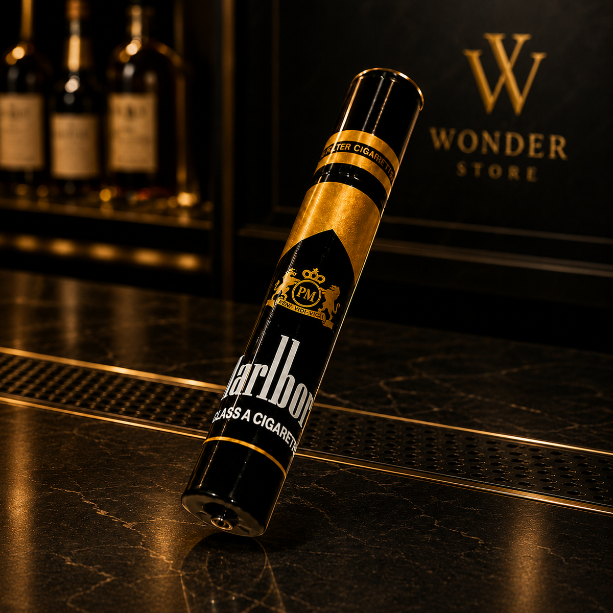 Premium Cigar-Shaped Flame Lighter