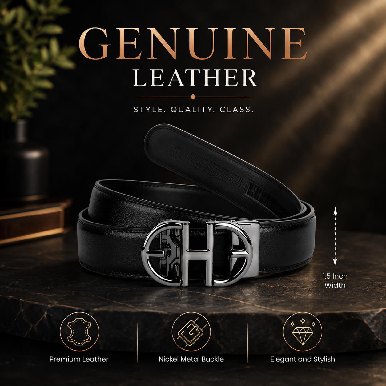 🔥 Urban Edge Premium Automatic Belt