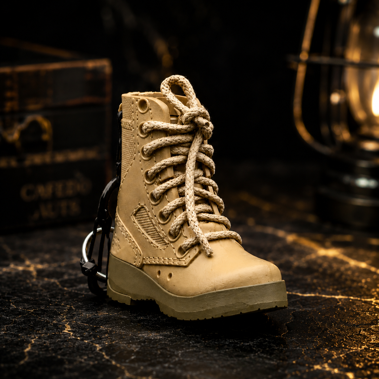 Sneaker Shoe Shape Refillable Lighter – Tan Mini Boot Design