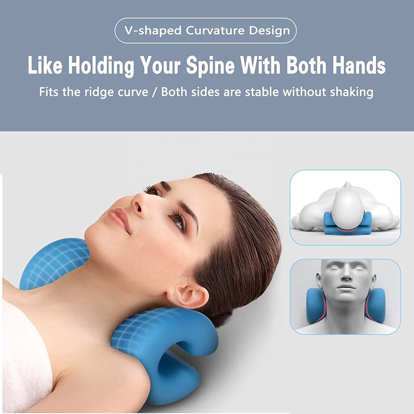 Cervical Relief Neck Stretcher (Pain Relief & Posture Support)