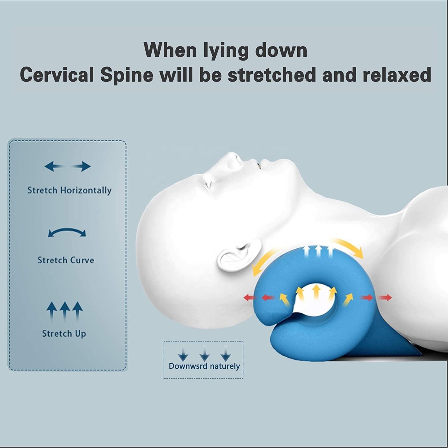 Cervical Relief Neck Stretcher (Pain Relief & Posture Support)